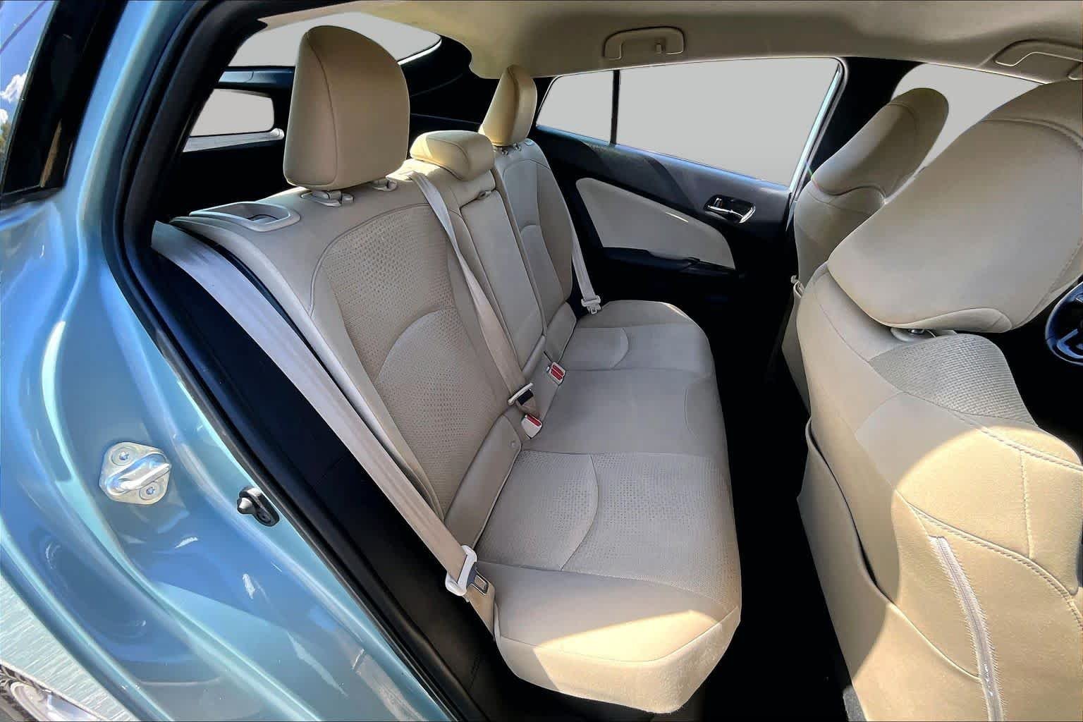 Used 2021 Sea Glass Pearl Toyota LE image 20