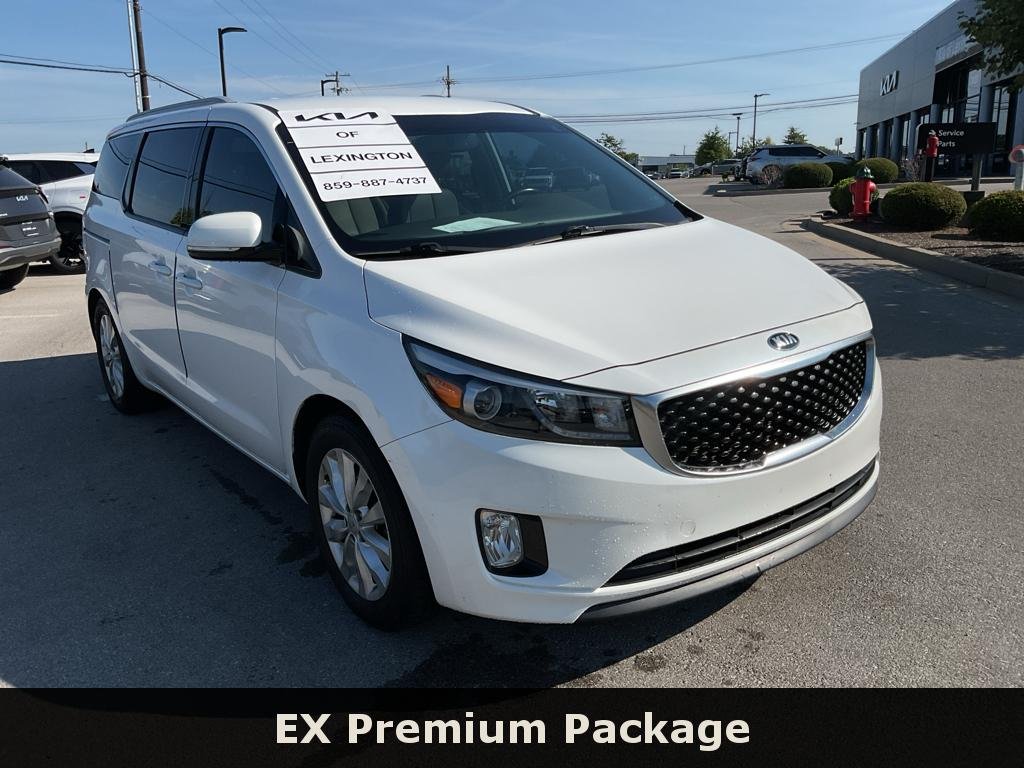 Used 2015 Snow White Pearl Kia EX image 2