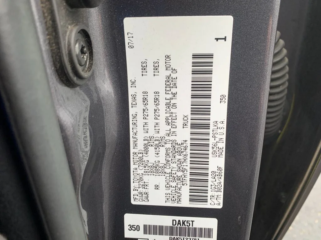 Used 2017 Gray Toyota Limited image 33