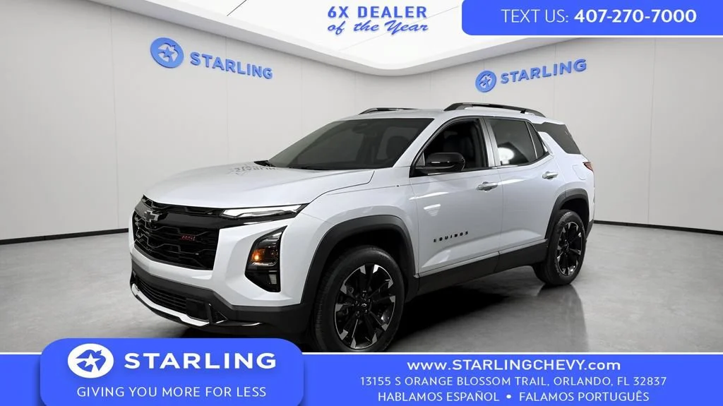 Used 2026 Polar White Tricoat Chevrolet RS image 1