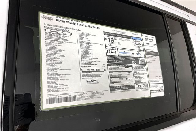 New 2026 Bright White Clear-Coat Exterior Paint Jeep Limited Reserve image 14