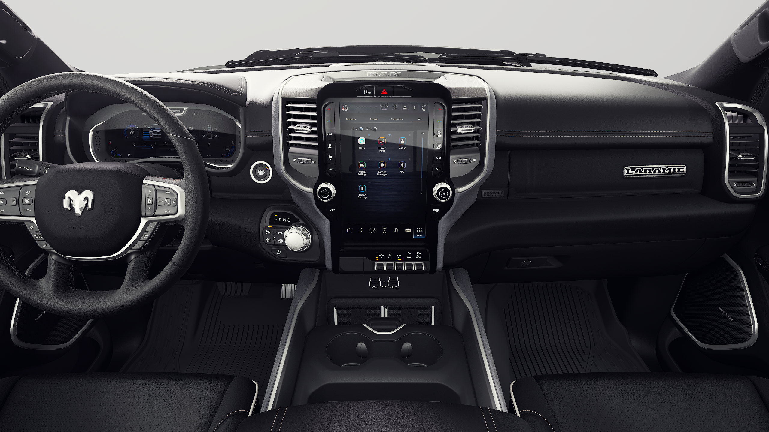New 2027 Diamond Black Crystal Pearl-Coat Exterior Paint RAM LARAMIE image 6