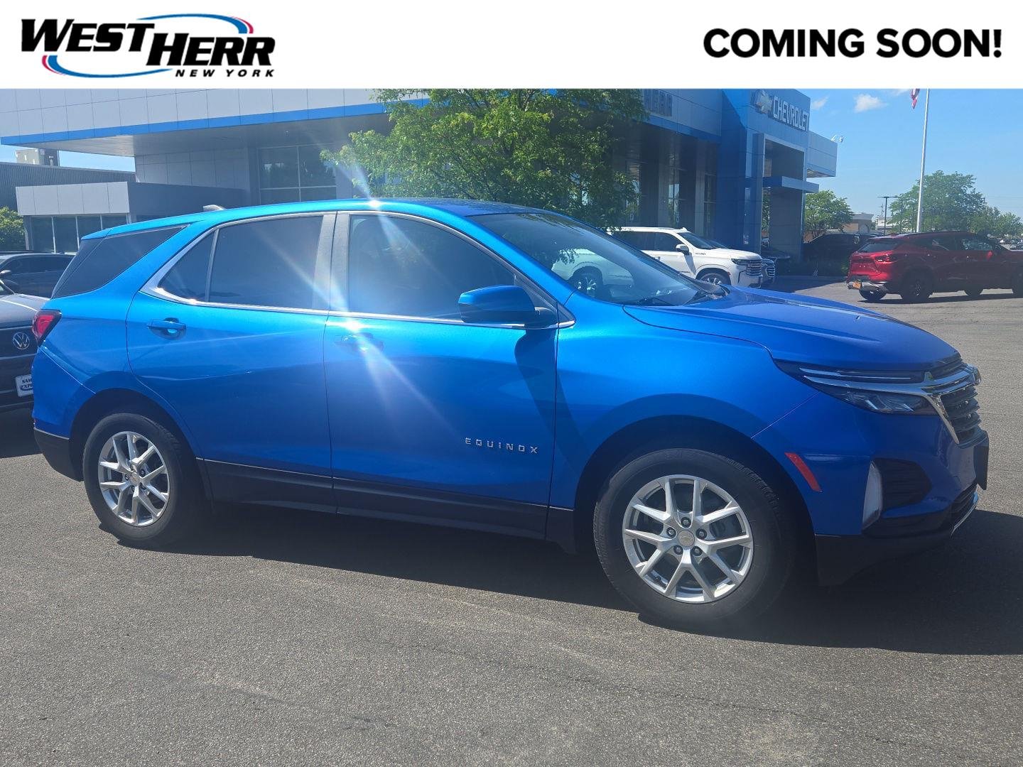 Used 2024 Riptide Blue Metallic Chevrolet LT image 1
