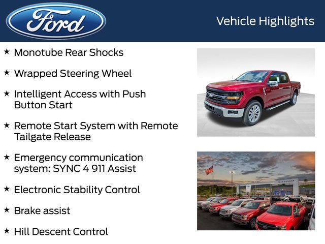 New 2026 Ruby Red Metallic Tinted Clearcoat Ford XLT image 12