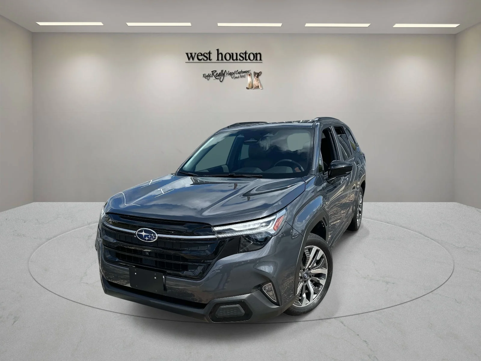 Certified Used 2025 Magnetite Gray Metallic Subaru Touring AWD image 1