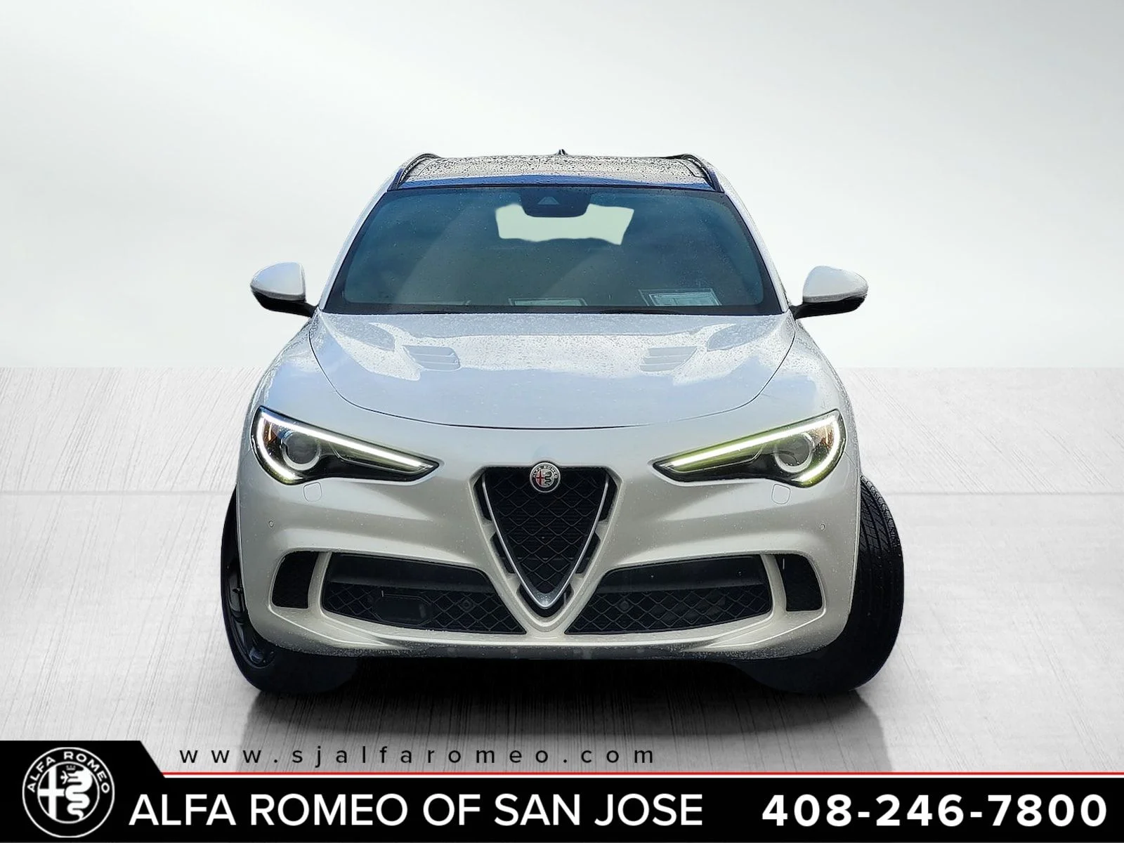 Used 2018 White Alfa Romeo Quadrifoglio image 2