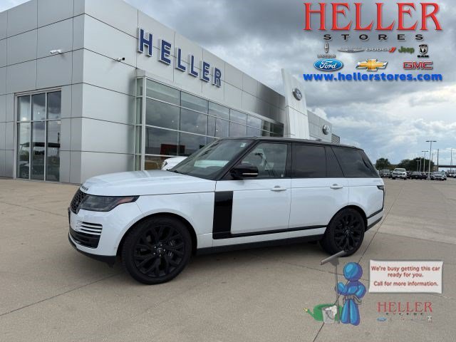 Used 2018 White Land Rover 3.0L V6 Supercharged HSE image 1