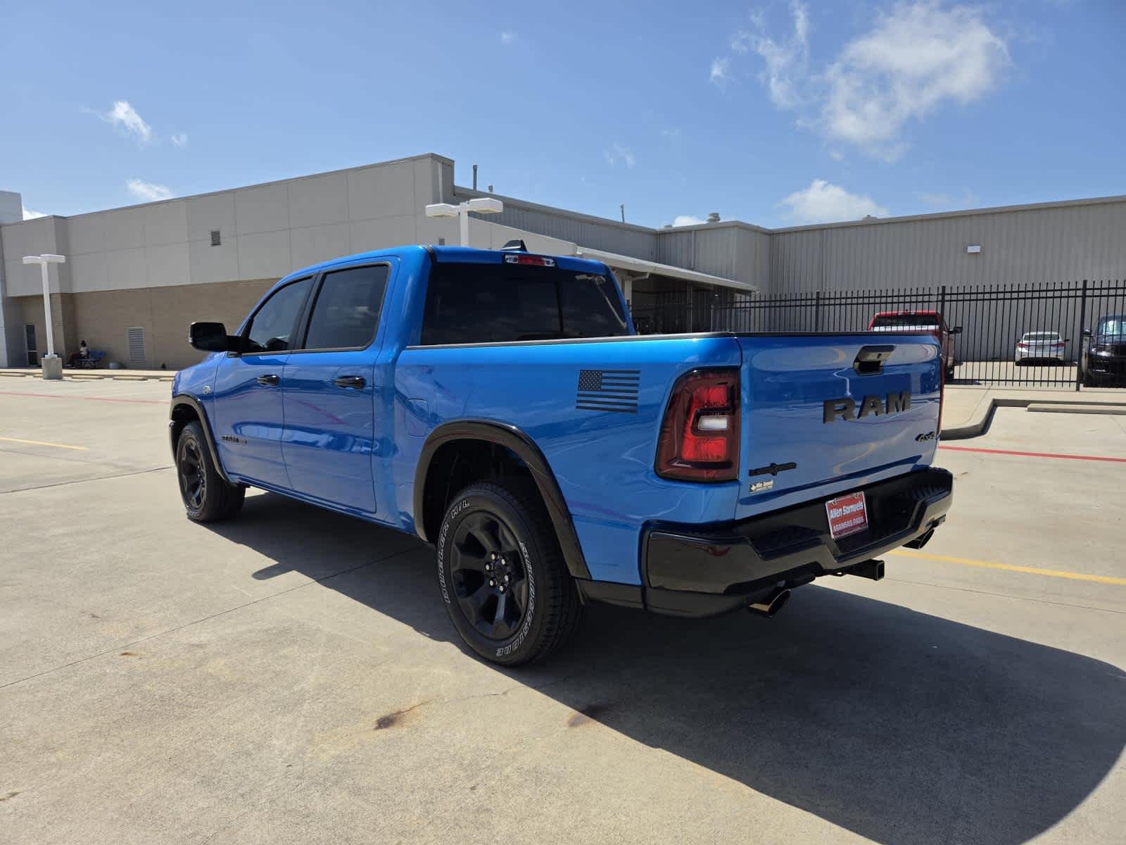 New 2026 Hydro Blue Pearl-Coat Exterior Paint RAM Lone Star image 3