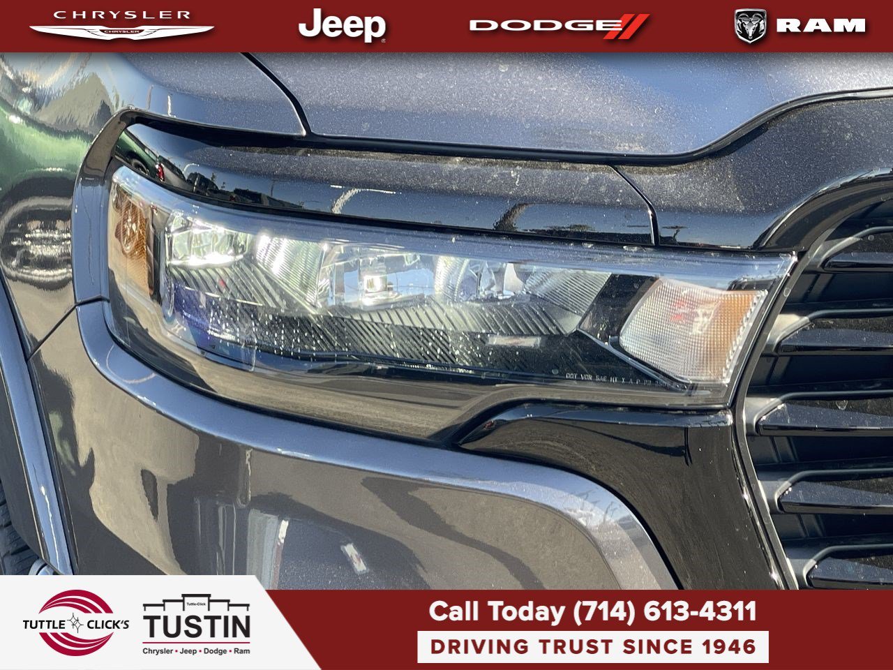 New 2026 Granite Crystal Metallic Clear-Coat Exterior Paint RAM Laramie image 7