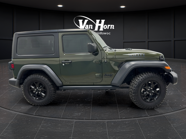 Used 2022 Sarge Green Clearcoat Jeep Sport image 8