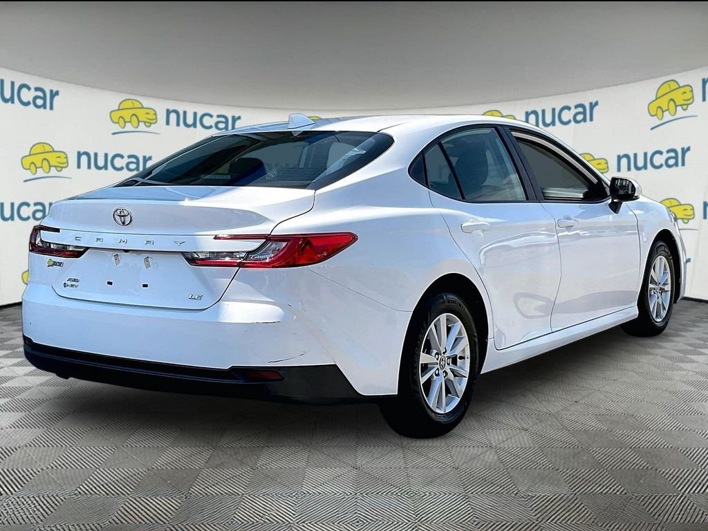 Used 2025 White Toyota LE image 6