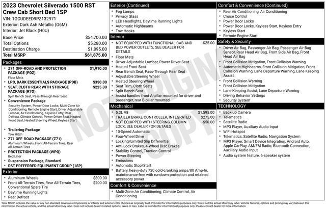 Used 2023 Gray Chevrolet RST image 8