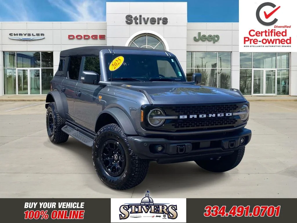Certified Used 2025 Gray Ford Badlands image 1