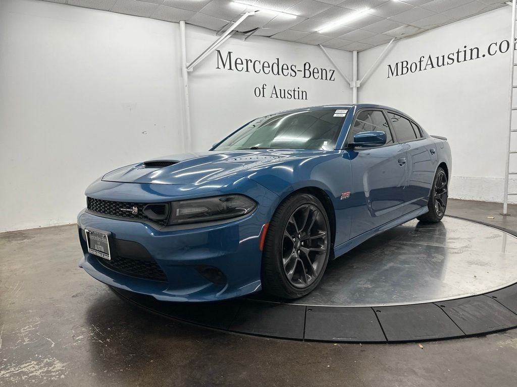 Used 2021 Blue Dodge R/T Scat Pack image 3