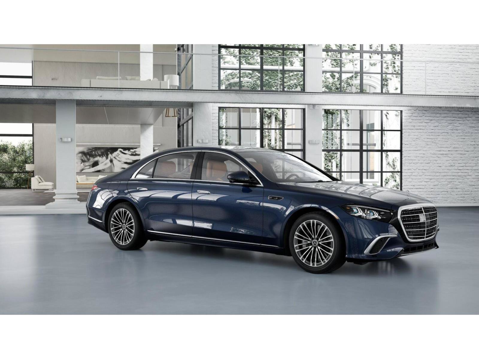 New 2027 Nautical Blue Metallic Mercedes-Benz S 500 4MATIC® Sedan image 12