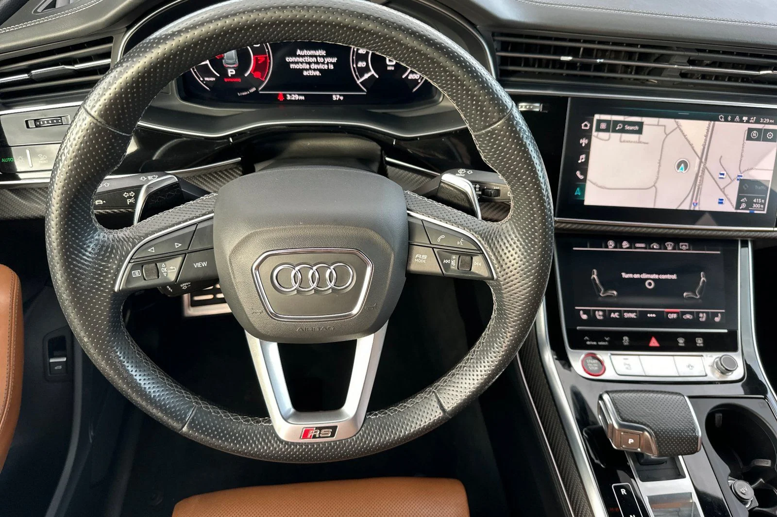 Used 2021 Blue Audi 4.0T image 15