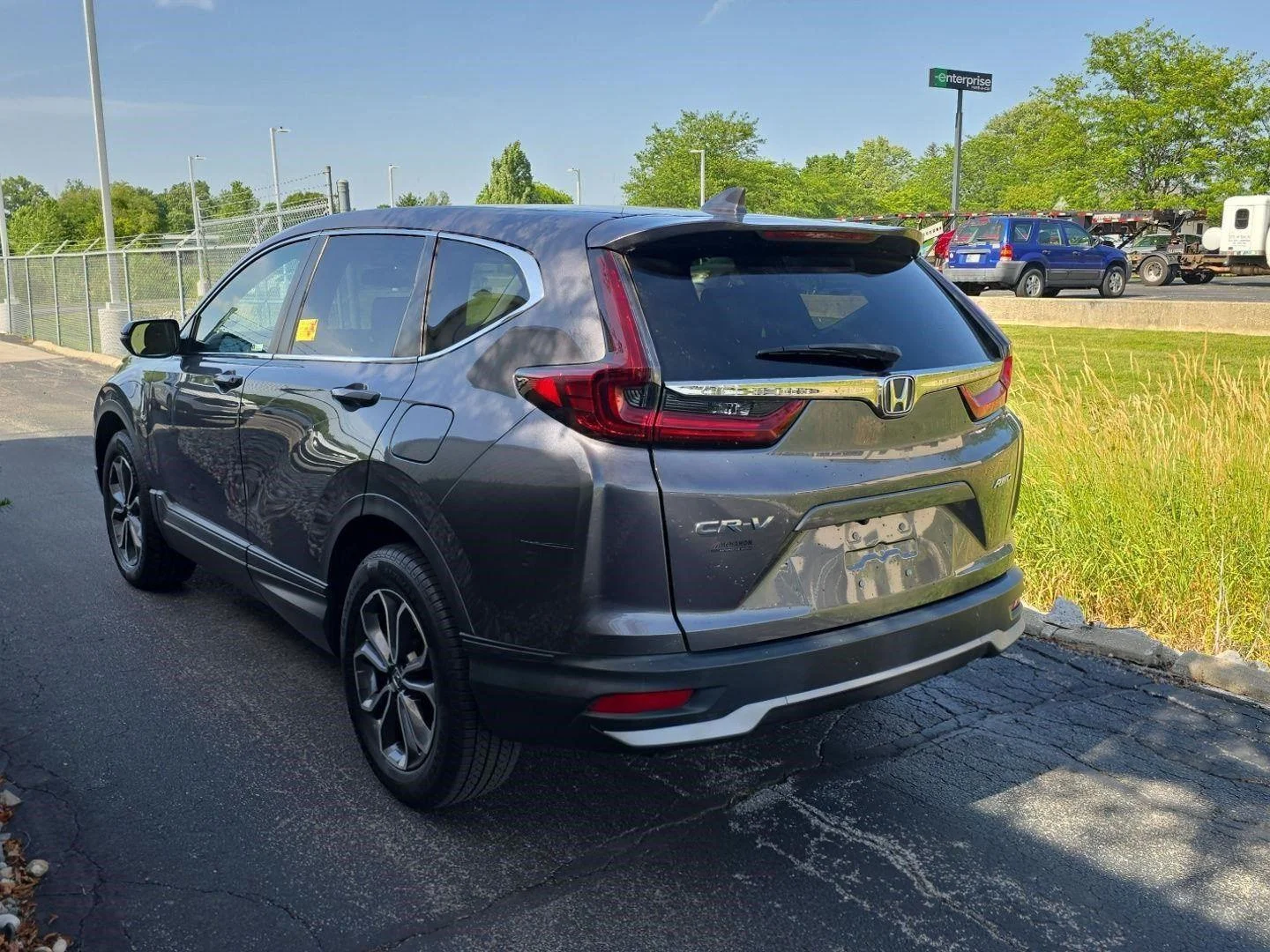 Used 2021 Modern Steel Metallic Honda EX-L image 7