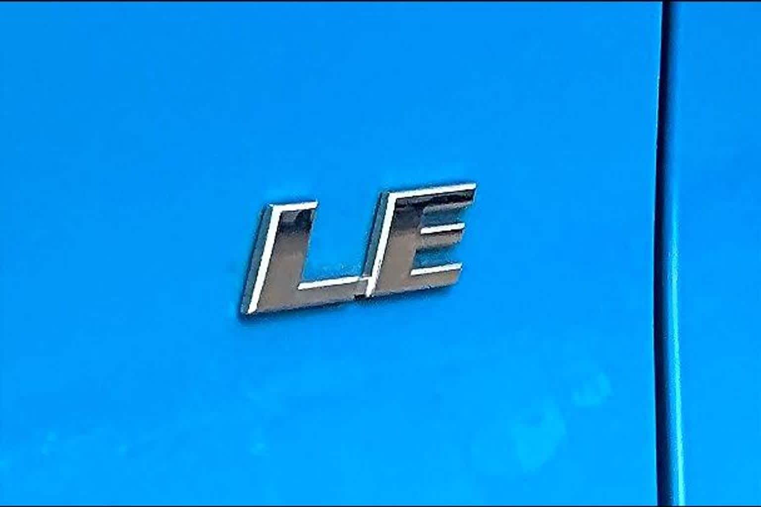 Used 2021 Blue Flame Toyota LE image 10