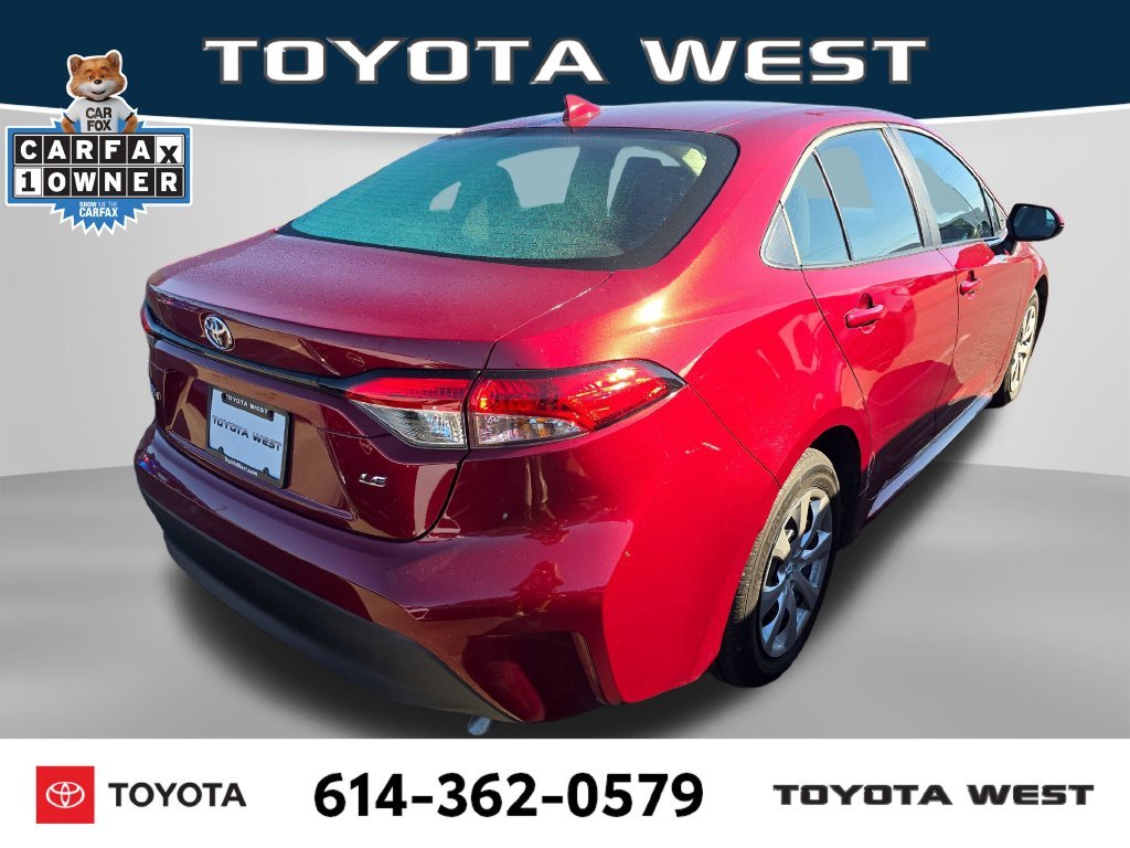 Used 2025 Red Toyota LE image 8