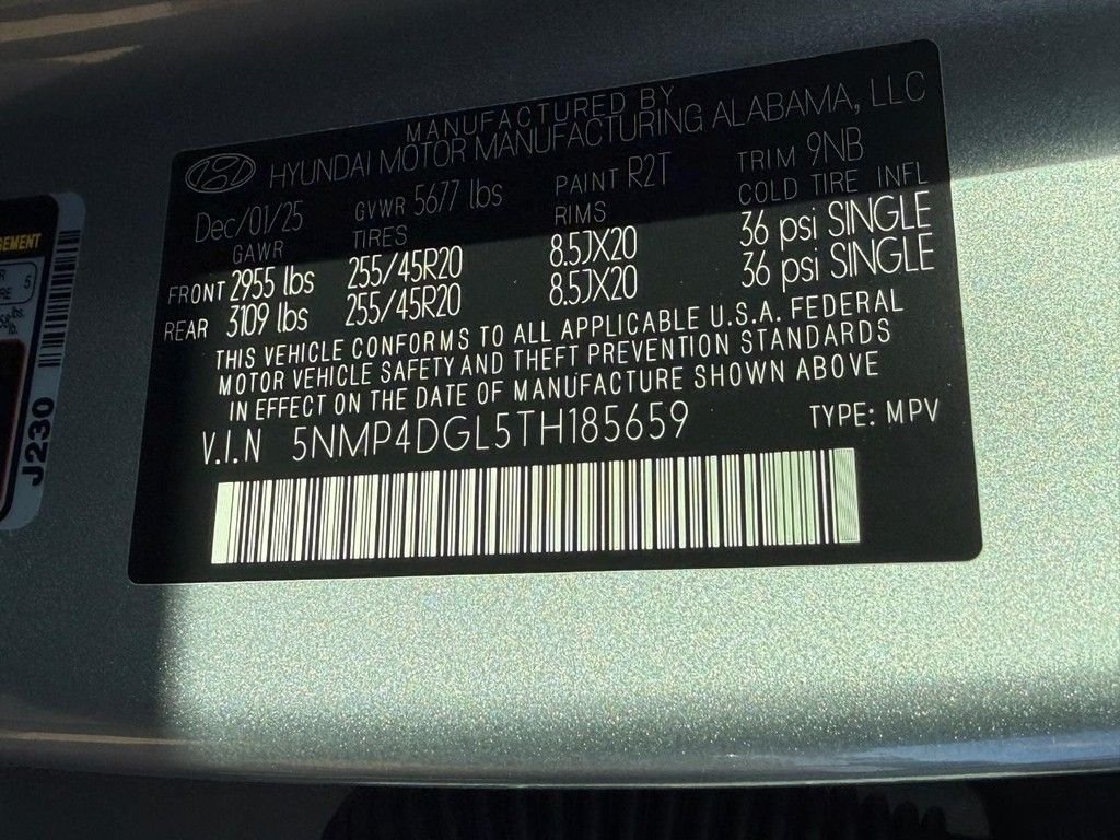 New 2026 Silver Hyundai Limited AWD image 34