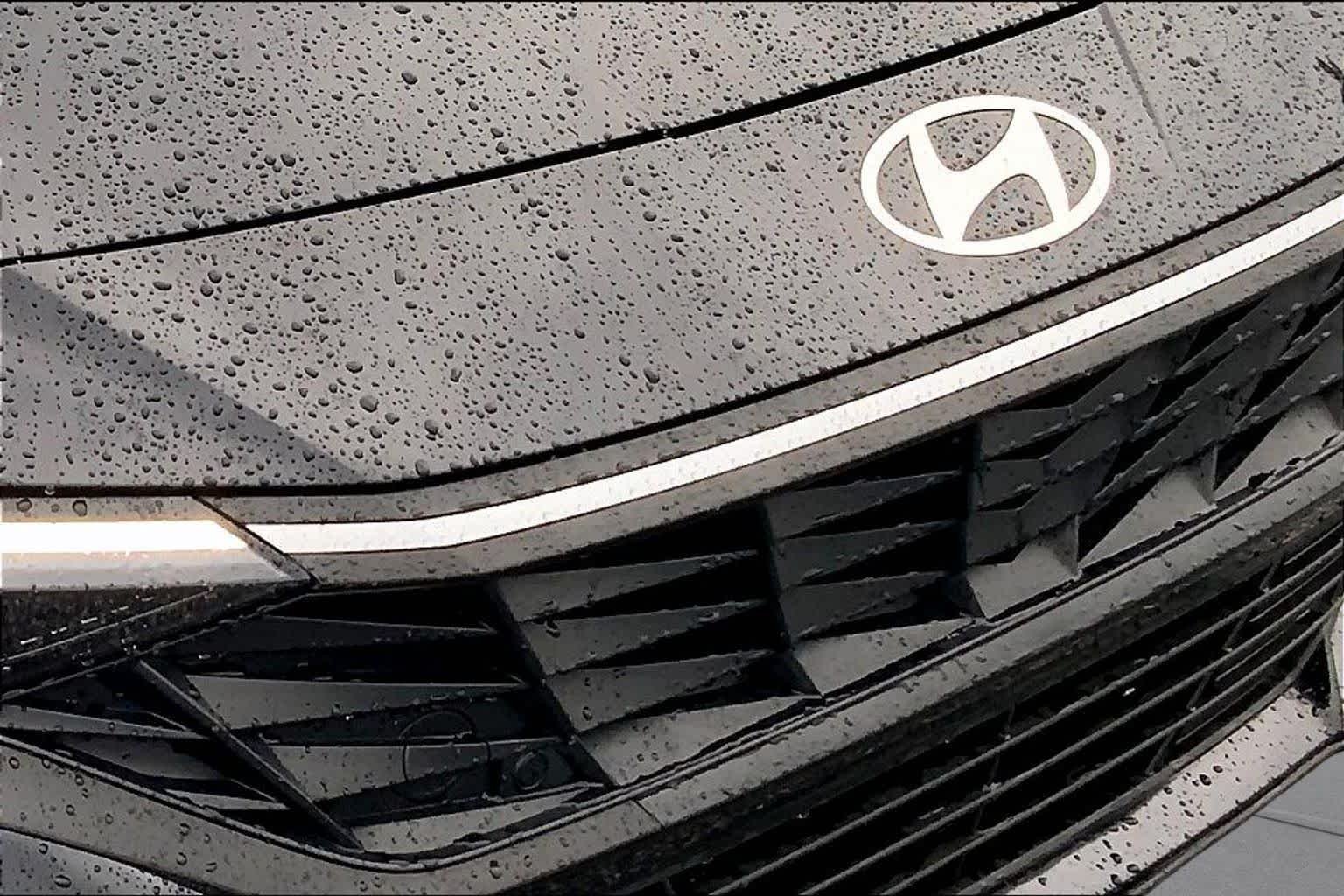 Used 2025 Abyss Black Hyundai Blue image 49