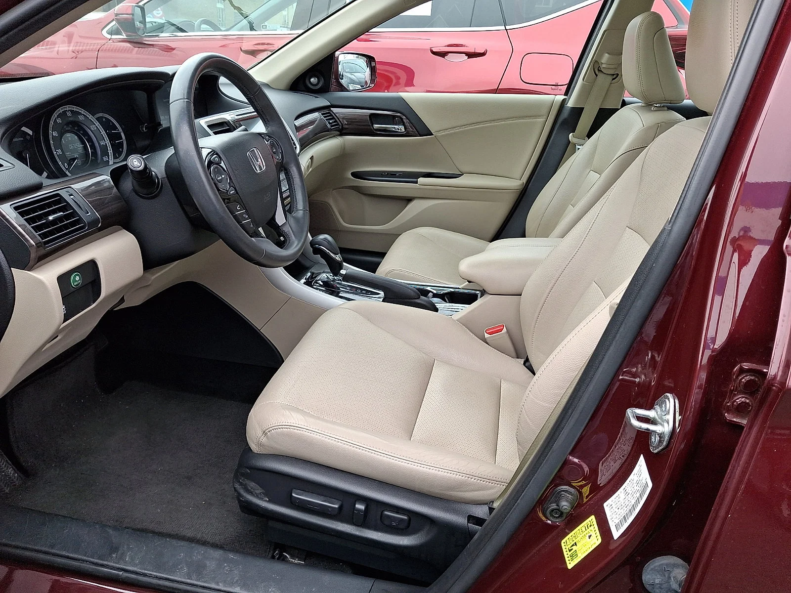 Used 2017 Basque Red Pearl II Honda EX-L image 10