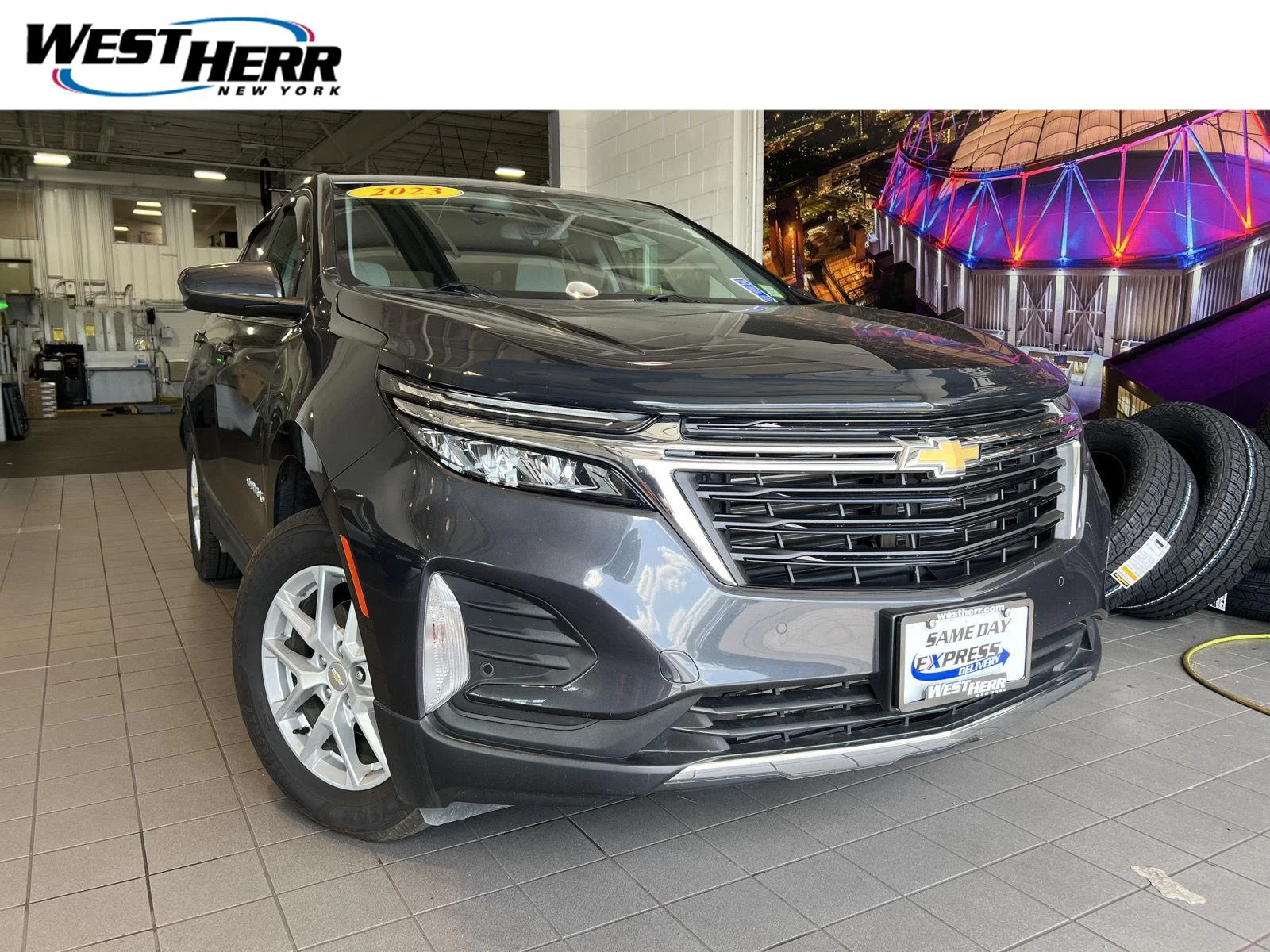 Used 2023 IRON GRAY METALLIC Chevrolet LT image 1