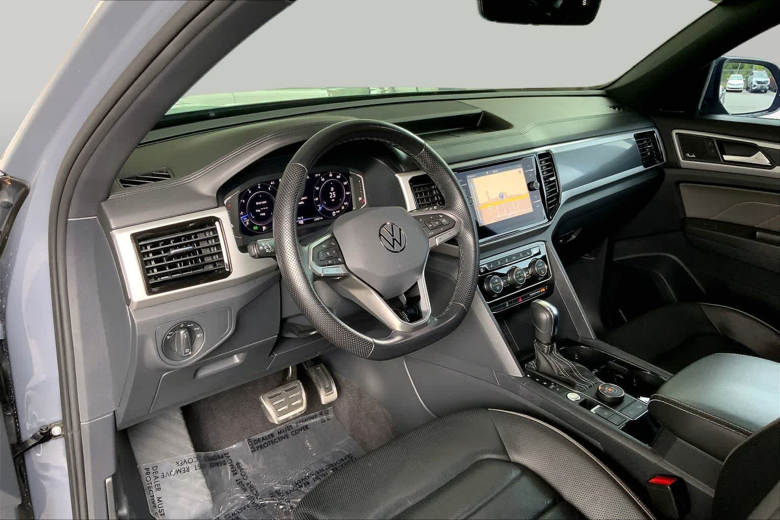 Used 2023 Pure Gray Volkswagen 3.6L V6 SEL Premium R-Line image 18