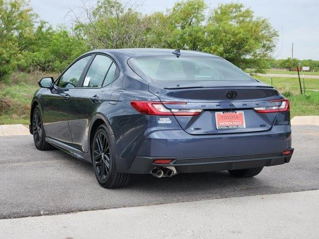 New 2026 Blue Toyota SE Front-Wheel Drive image 3