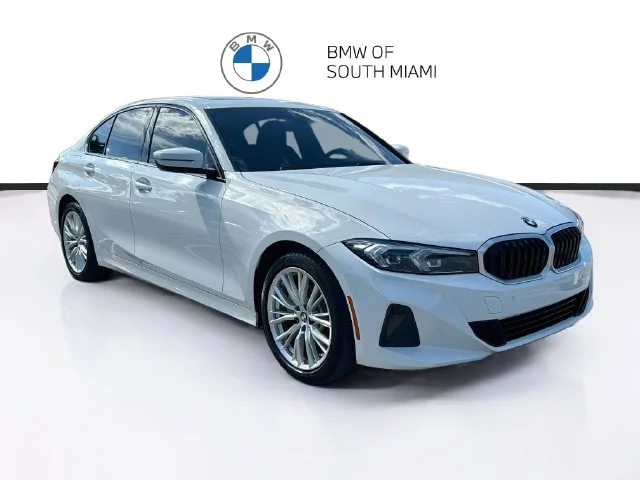 Used 2023 White BMW 330i image 1
