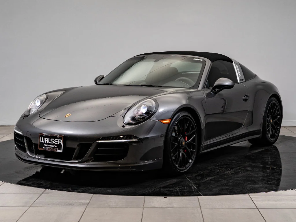 Used 2016 Agate Gray Metallic Porsche Targa 4 GTS image 1