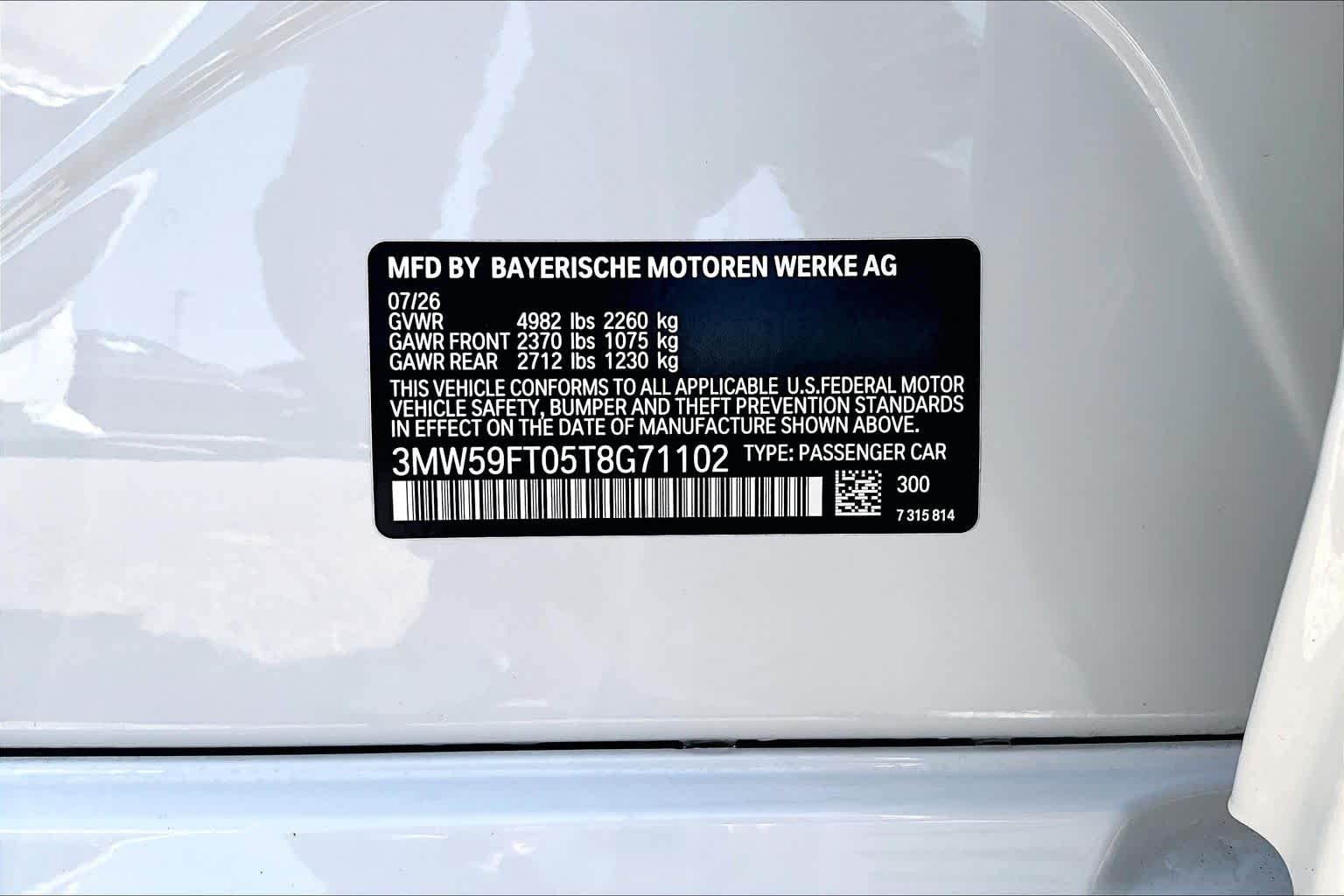 New 2026 Alpine White BMW M340i NA image 18
