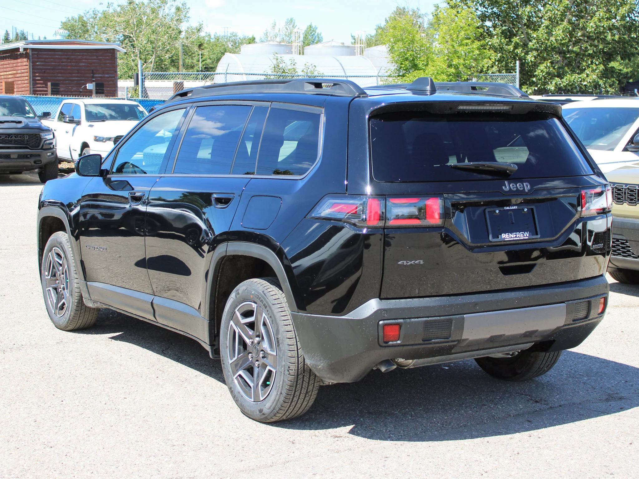 New 2026 Black Jeep Laredo * Hybrid image 3