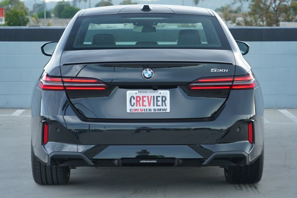 New 2027 Black Sapphire Metallic BMW 530i image 7