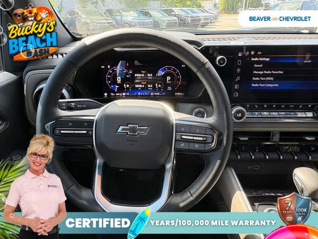 Used 2024 Glacier Blue Metallic Chevrolet ZR2 image 17