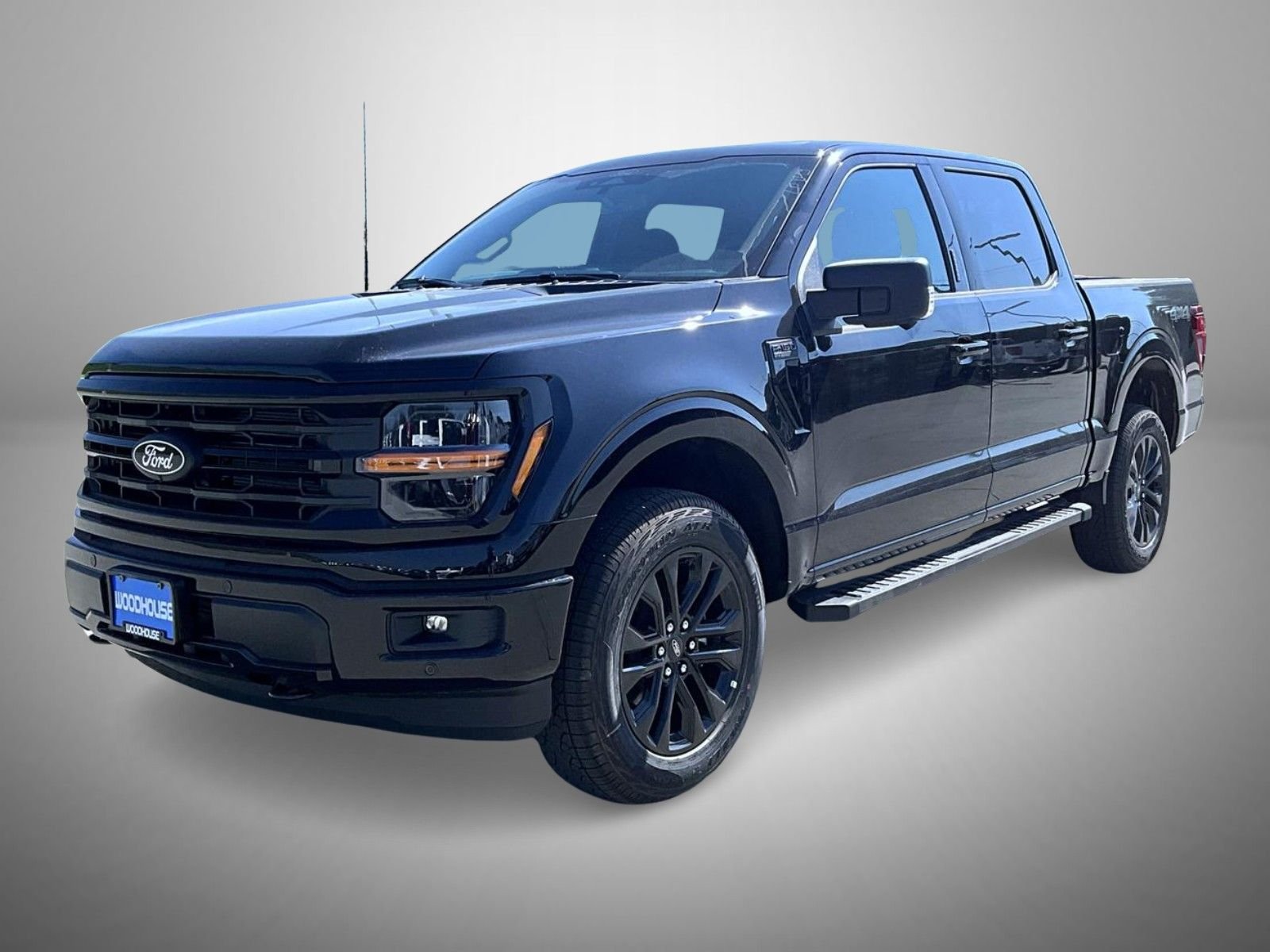 New 2026 Agate Black Metallic Ford XLT image 1