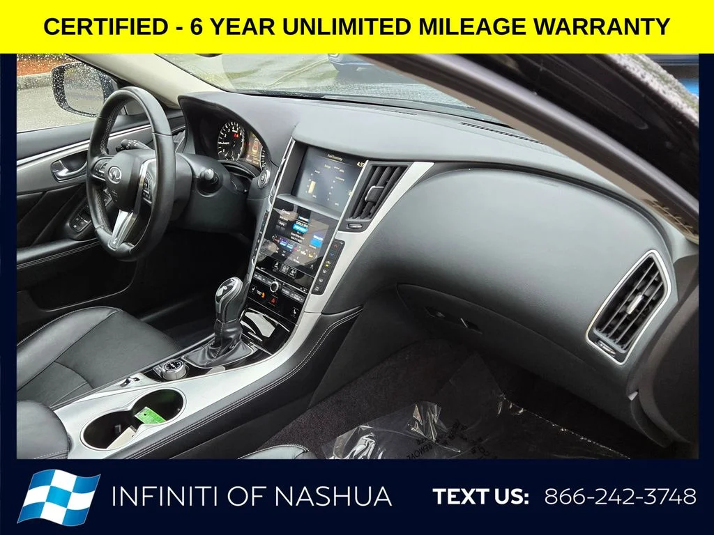 Certified Used 2023 Black INFINITI LUXE image 16