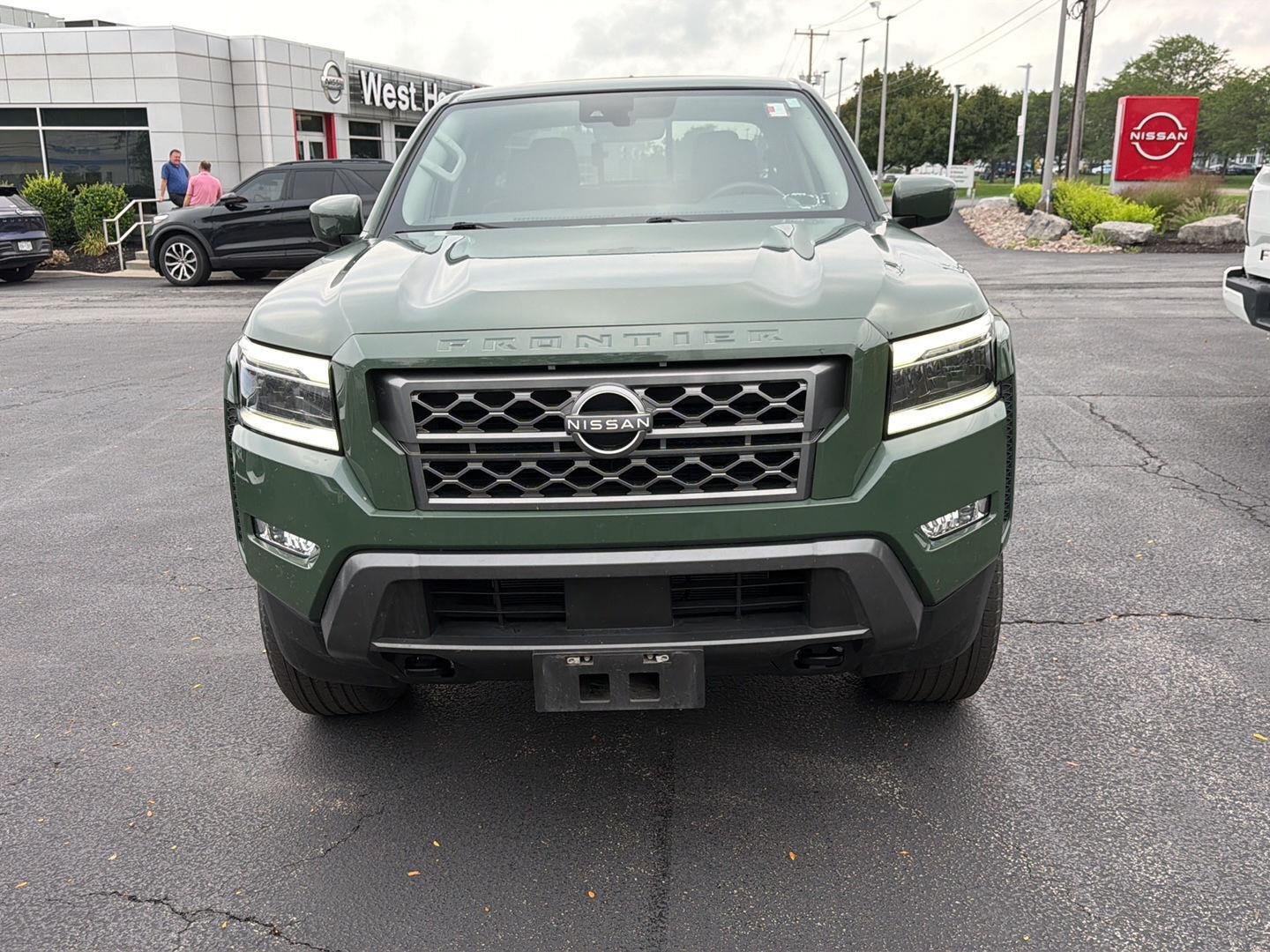Used 2023 Tactical Green Metallic Nissan SV image 2