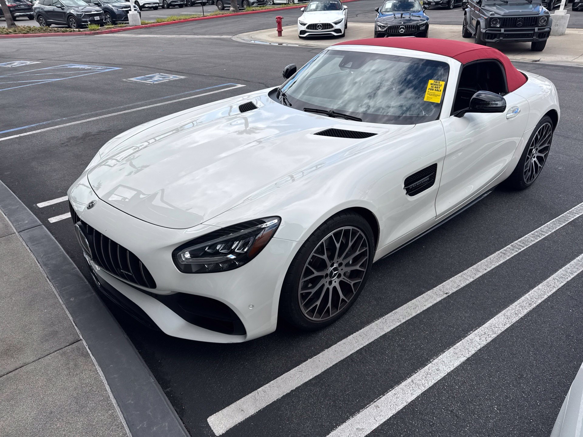 Used 2020 White Mercedes-Benz Base image 1