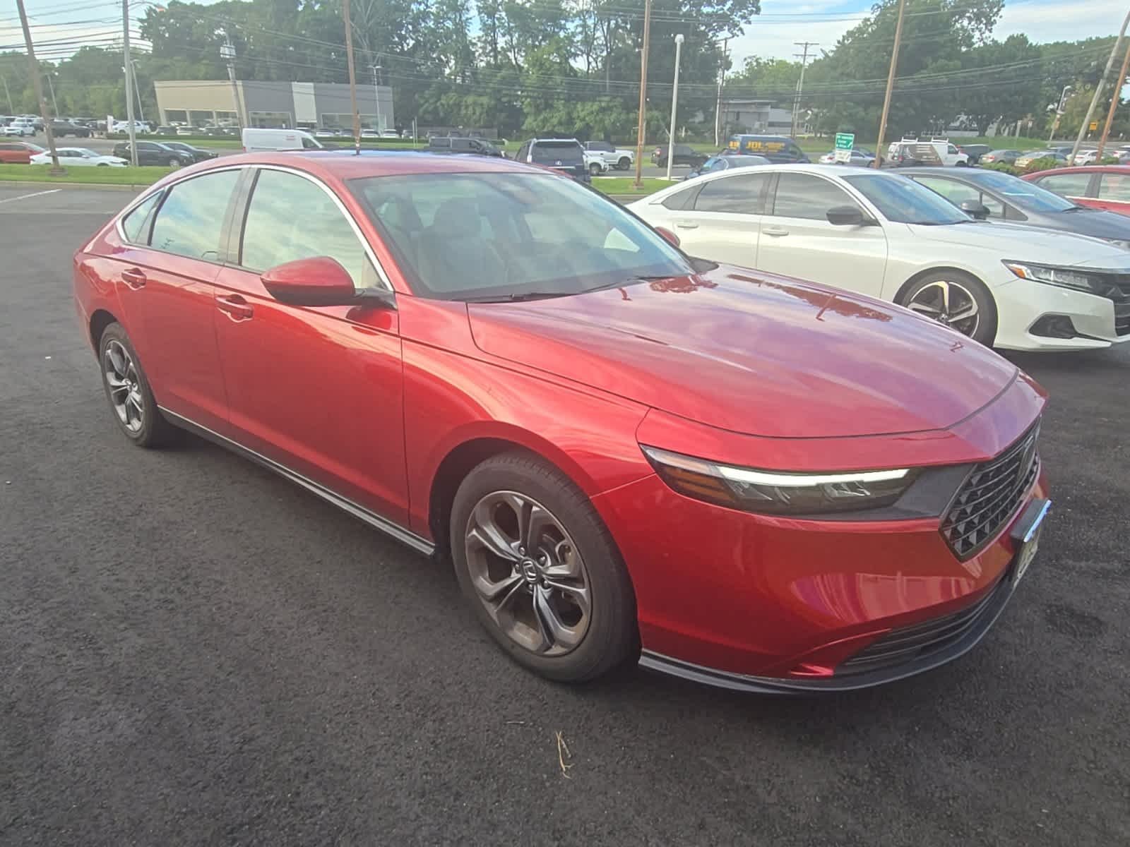 Certified Used 2023 Radiant Red Metallic Honda  image 3