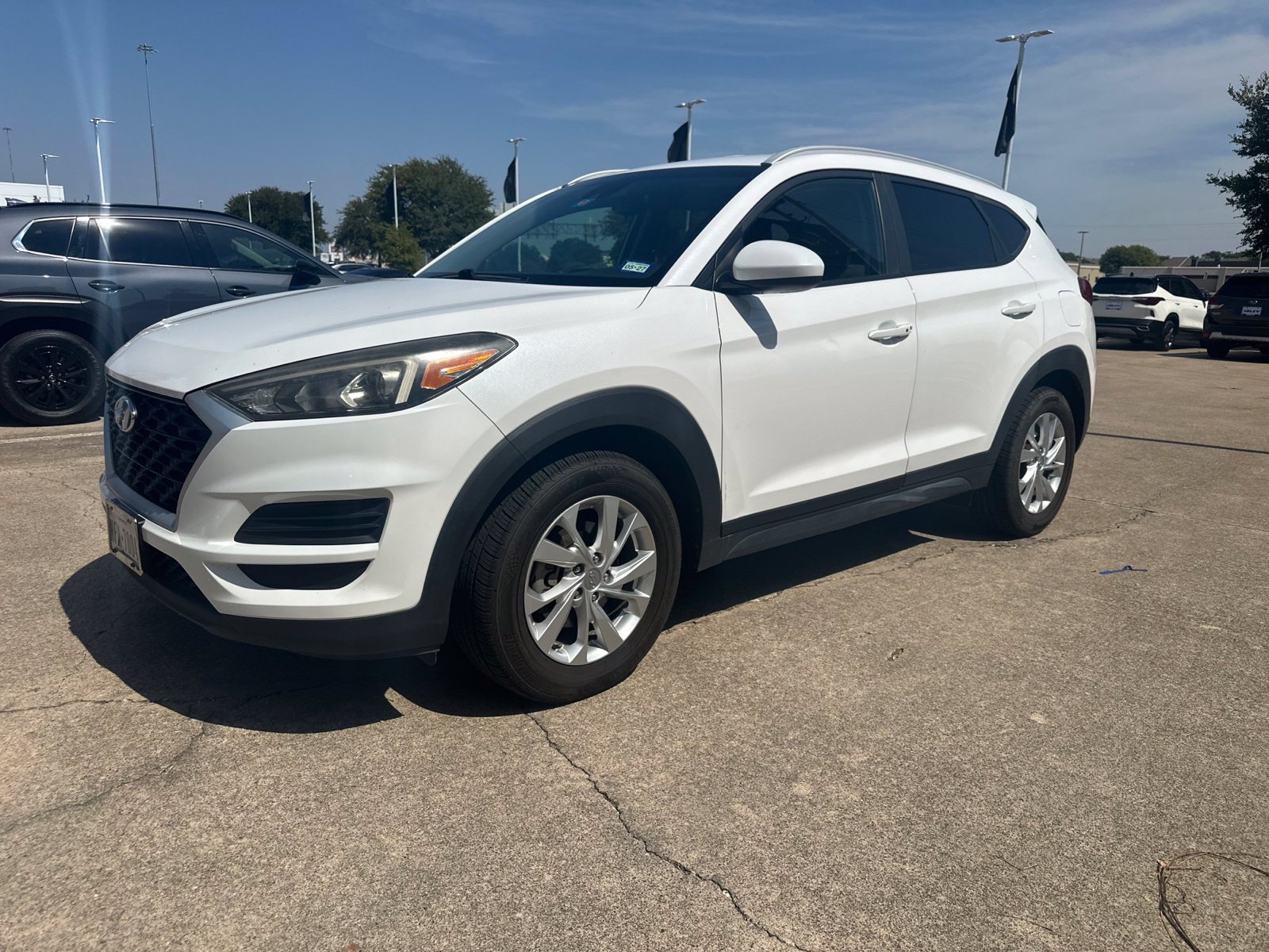 Used 2019 Hyundai Tucson Value with VIN KM8J33A4XKU931806 for sale in Hurst, TX