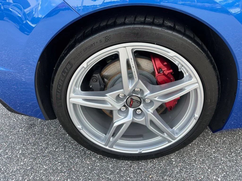 Used 2021 Blue Chevrolet Stingray image 16
