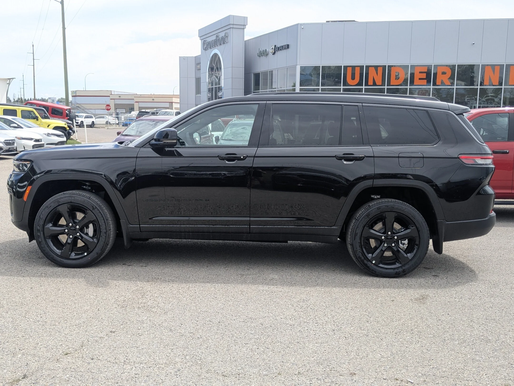 New 2026 Black Jeep Altitude - - Power Sunroof - 20 Gloss Black Wheels - Capri Leatherette/Suede - Remote Start & More! image 4