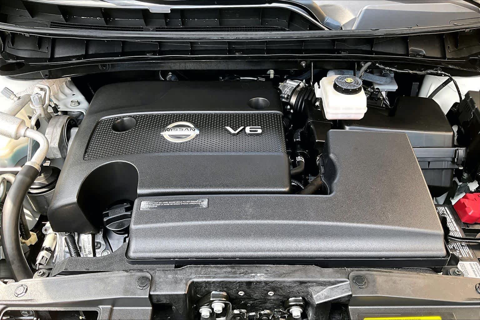 Used 2024 Pearl White Tricoat Nissan SV image 52