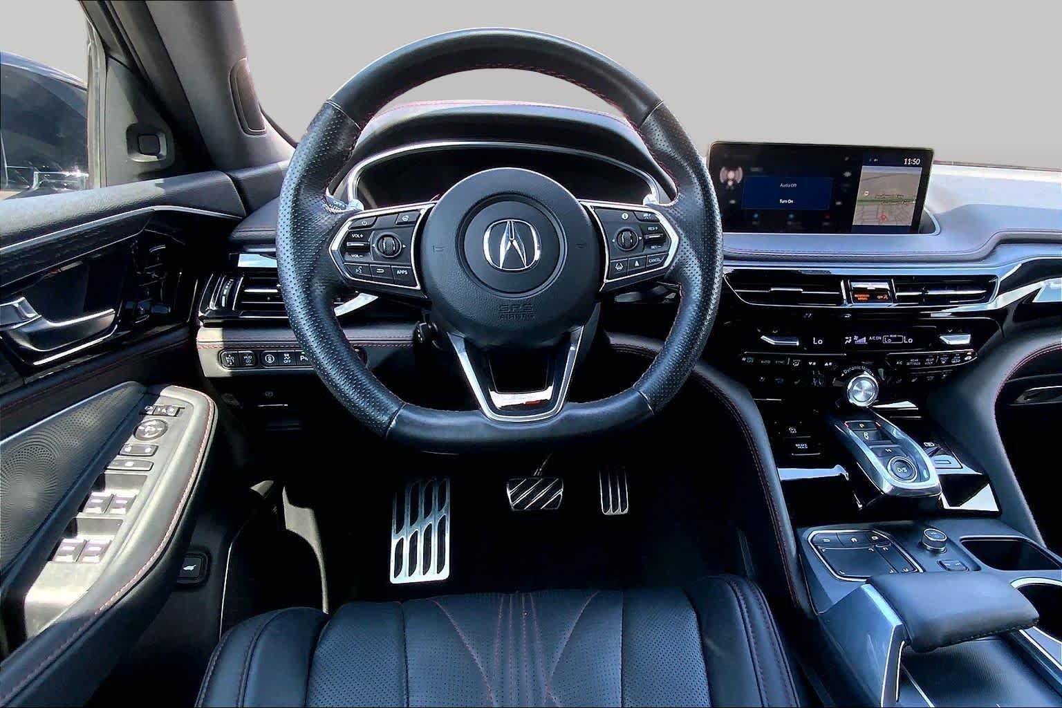 Certified Used 2023 Liquid Carbon Metallic Acura Type S AWD with Performance Wheel & Tire image 6