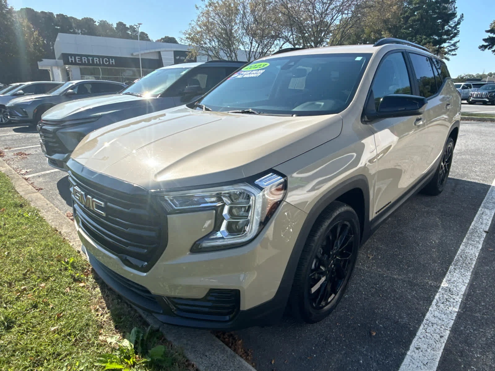 Certified Used 2023 Desert Sand Metallic GMC SLE image 1