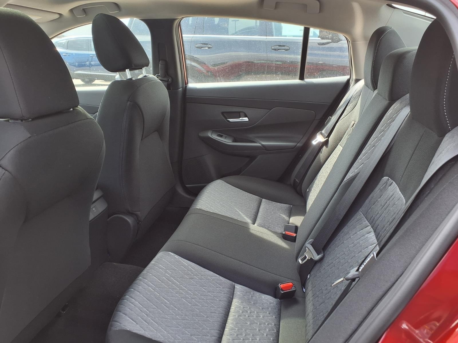 2026 Nissan Sentra SV Red at Robbins Nissan