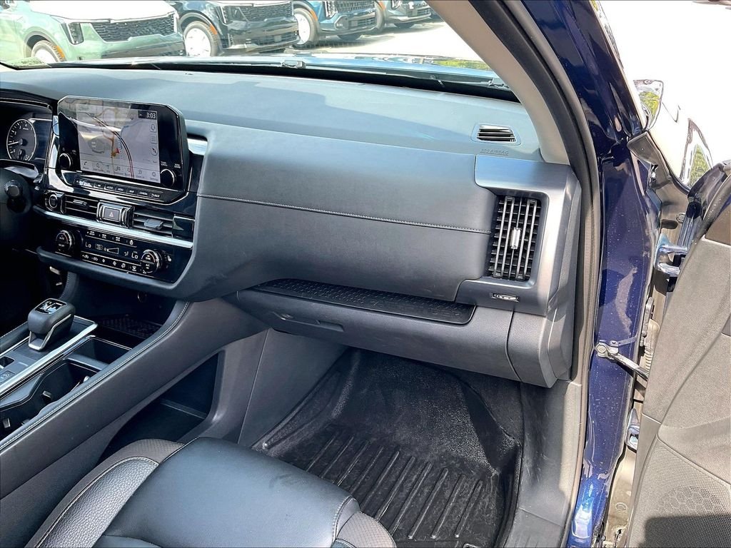 Used 2023 Deep Ocean Blue Pearl Nissan SL image 12