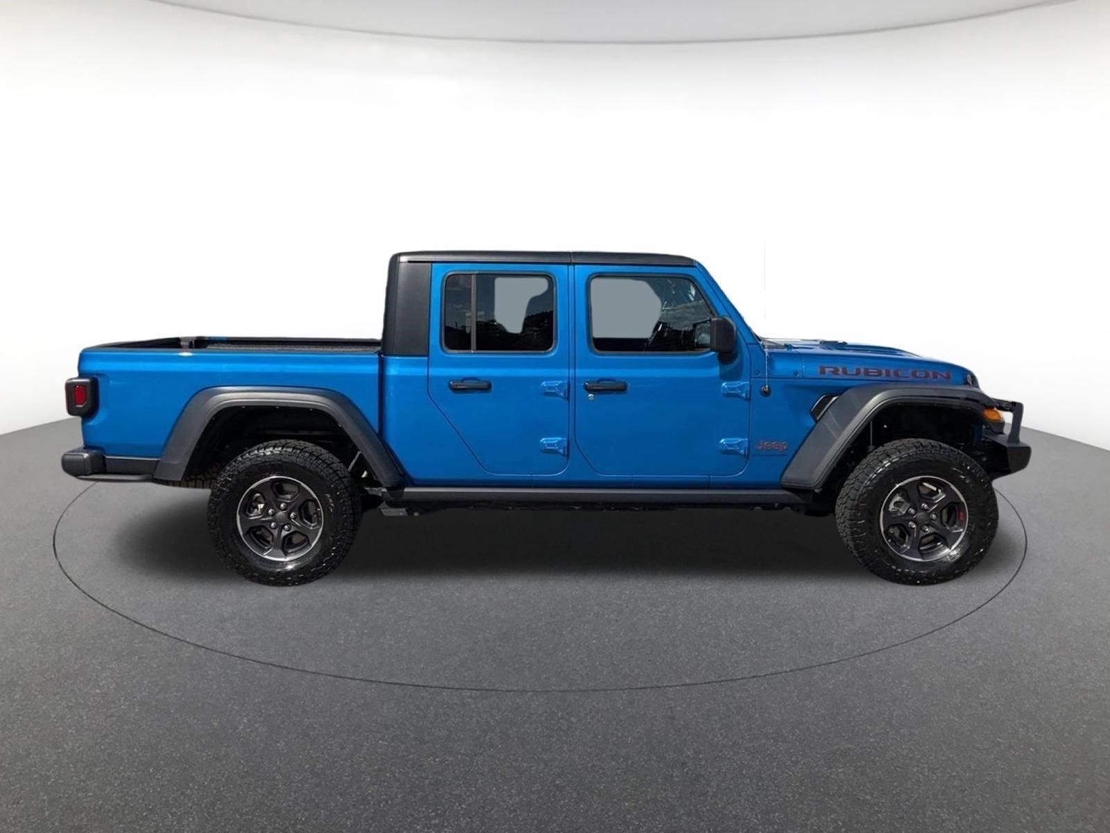 Used 2023 Hydro Blue Pearlcoat Jeep Rubicon image 3