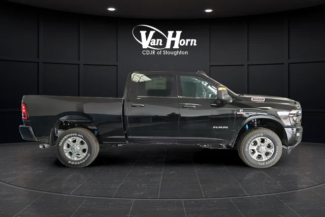 New 2026 Diamond Black Crystal Pearl-Coat Exterior Paint RAM Big Horn image 8